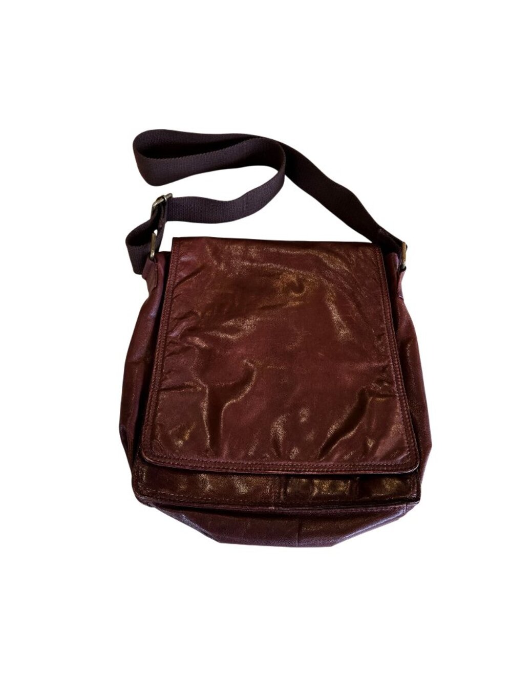 Vintage Wilsons Leather Crossbody Messenger Satchel Laptop Bag